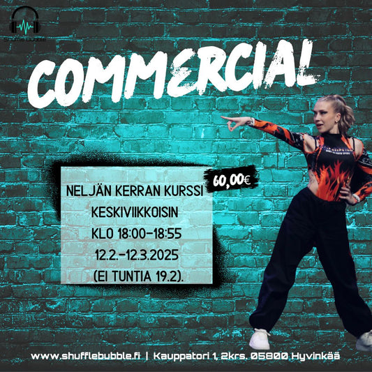 Commercial kurssi (4krt)