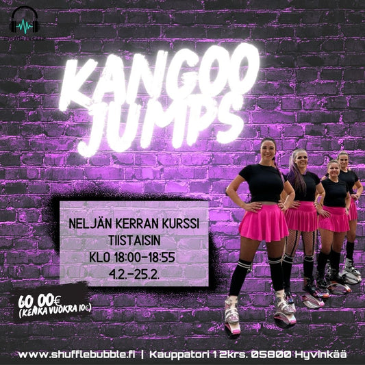 Kangoo Jumps kurssi (4krt)